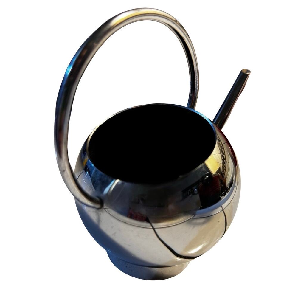 Chase Chrome Art Deco Small Round Syrup Pitcher Russel Wright - Picture 3 of 5
